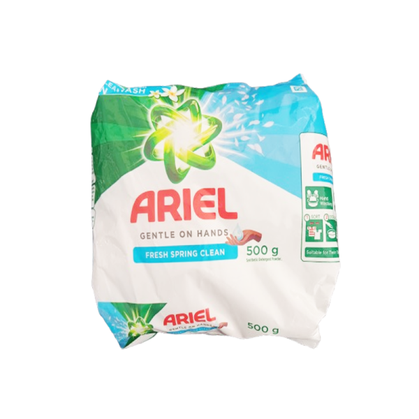 Ariel Detergent Powder 500G - Addisber